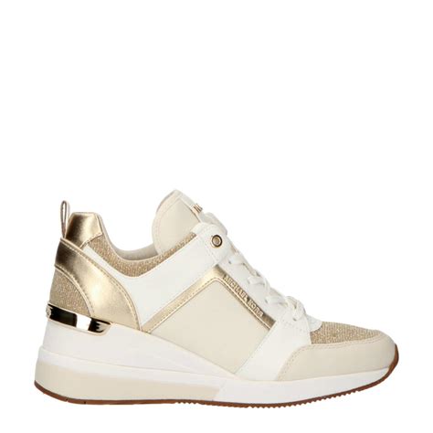 michael kors sleehak dames|michael kors rose gold sneakers.